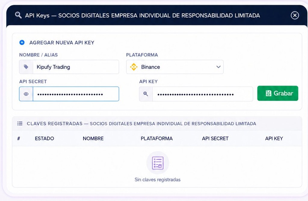 Conecta en Kipufy